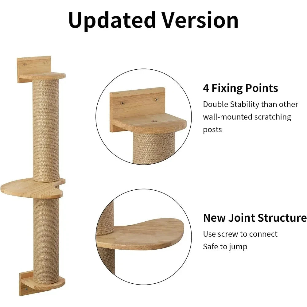 Cat Activity Tree with Scratching Posts