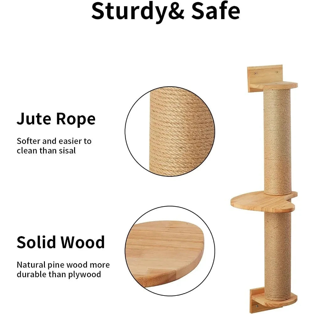 Cat Activity Tree with Scratching Posts
